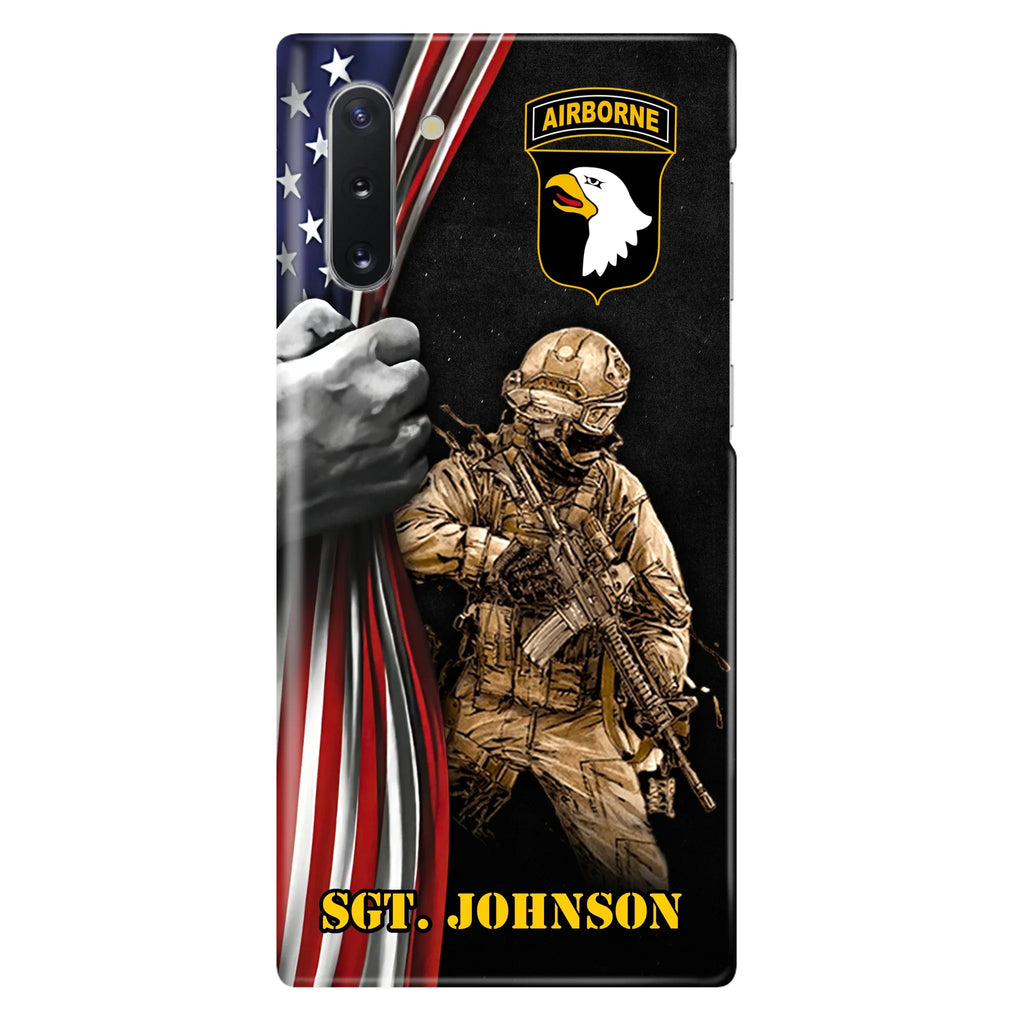 Custom Personalized Veteran Phone Case - Gift Idea For Veteran - Case For iPhone And Samsung