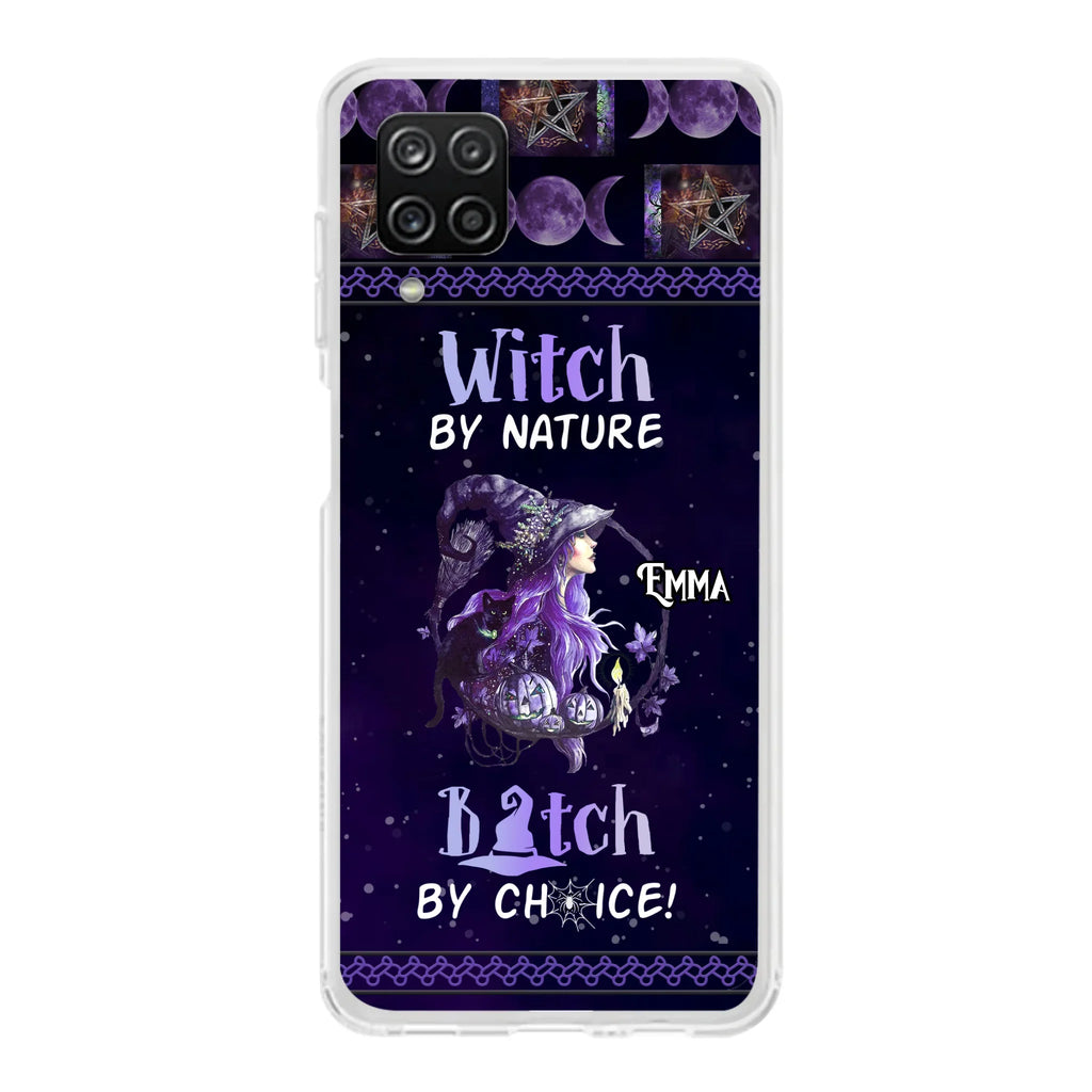 Custom Personalized Witch Phone Case - Halloween Gift Idea For Friends - Case for iPhone & Samsung