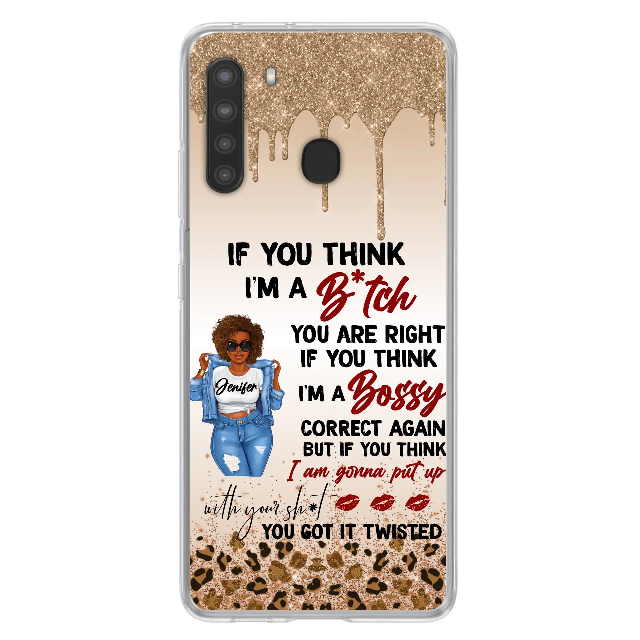 Custom Personalized Someone Called Me A Bitch Phone Case - Case For iPhone and Samsung Models