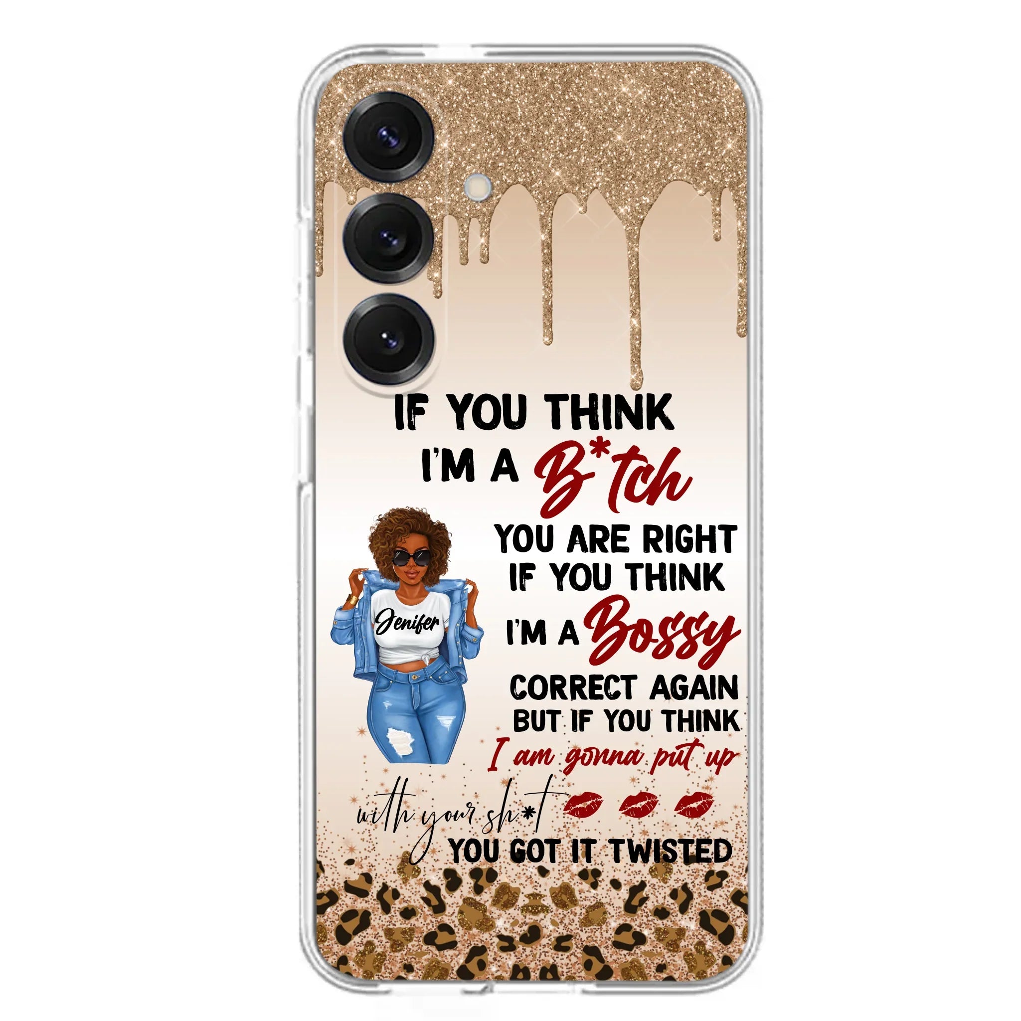 Custom Personalized Someone Called Me A Bitch Phone Case - Case For iPhone and Samsung Models