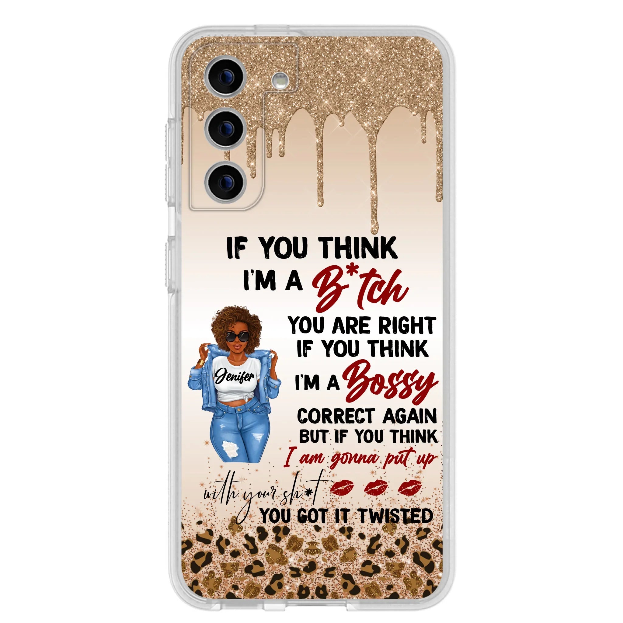 Custom Personalized Someone Called Me A Bitch Phone Case - Case For iPhone and Samsung Models