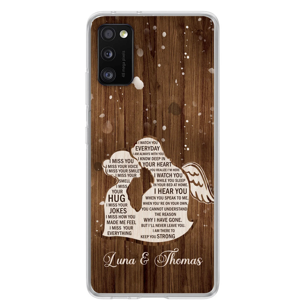 Custom Personalized I Miss Your Voice Memorial Phone Case - Memorial Gift Idea For Couple - Case For iPhone And Samsung