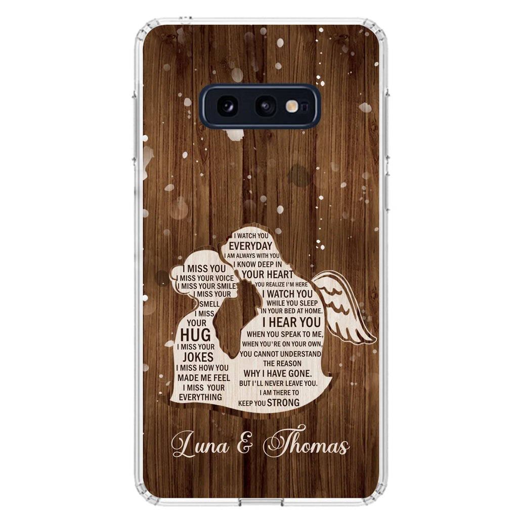 Custom Personalized I Miss Your Voice Memorial Phone Case - Memorial Gift Idea For Couple - Case For iPhone And Samsung