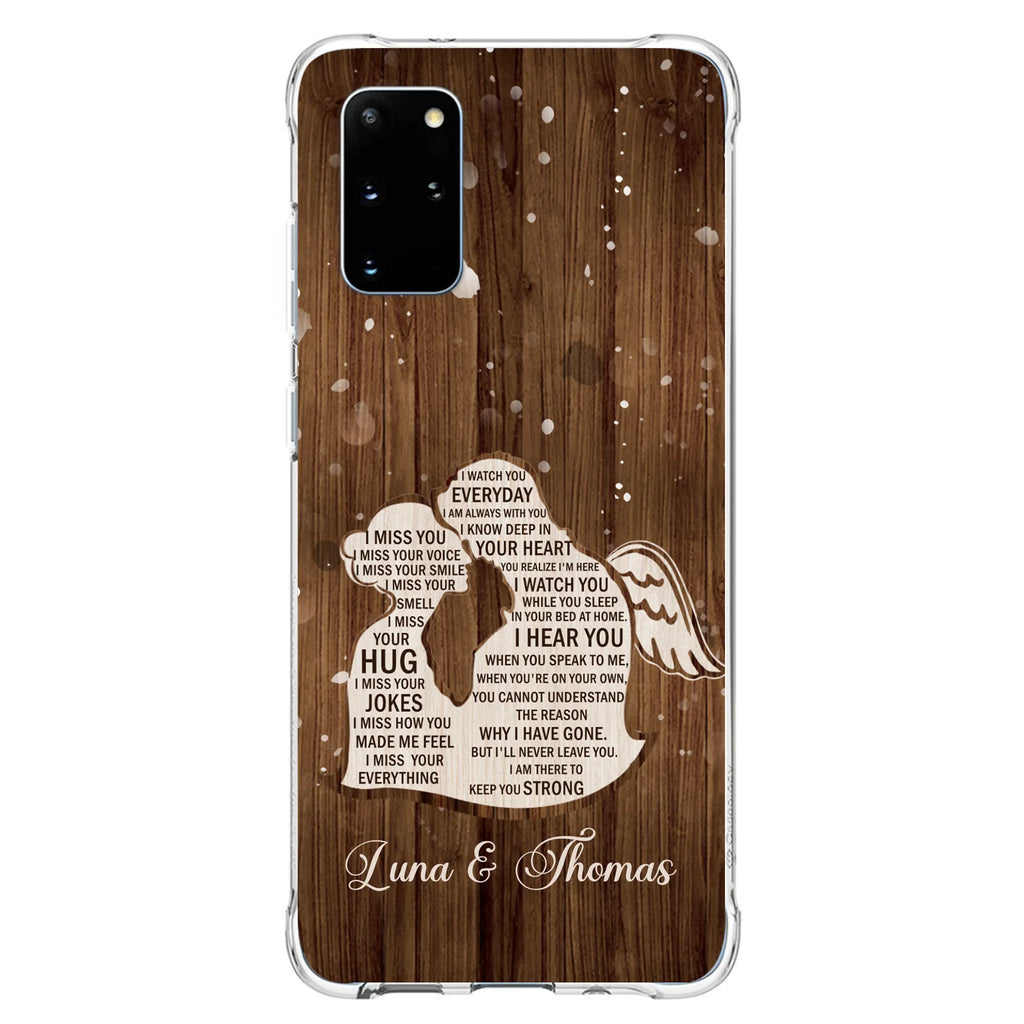 Custom Personalized I Miss Your Voice Memorial Phone Case - Memorial Gift Idea For Couple - Case For iPhone And Samsung