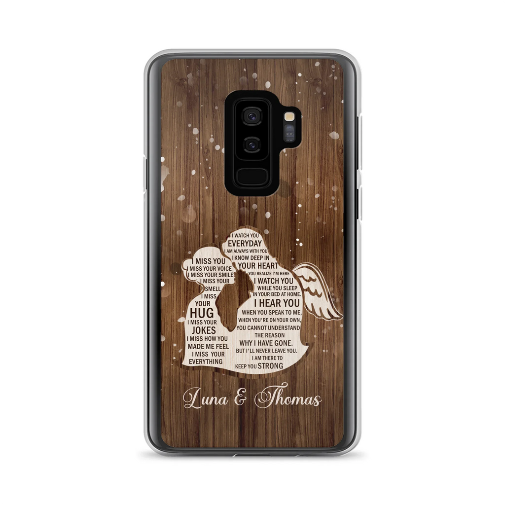 Custom Personalized I Miss Your Voice Memorial Phone Case - Memorial Gift Idea For Couple - Case For iPhone And Samsung