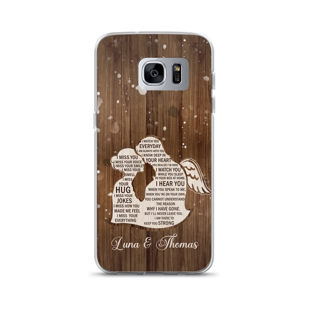 Custom Personalized I Miss Your Voice Memorial Phone Case - Memorial Gift Idea For Couple - Case For iPhone And Samsung