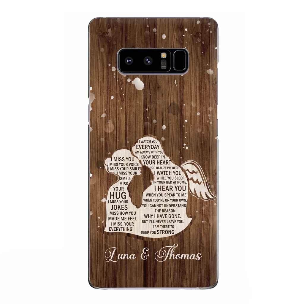 Custom Personalized I Miss Your Voice Memorial Phone Case - Memorial Gift Idea For Couple - Case For iPhone And Samsung