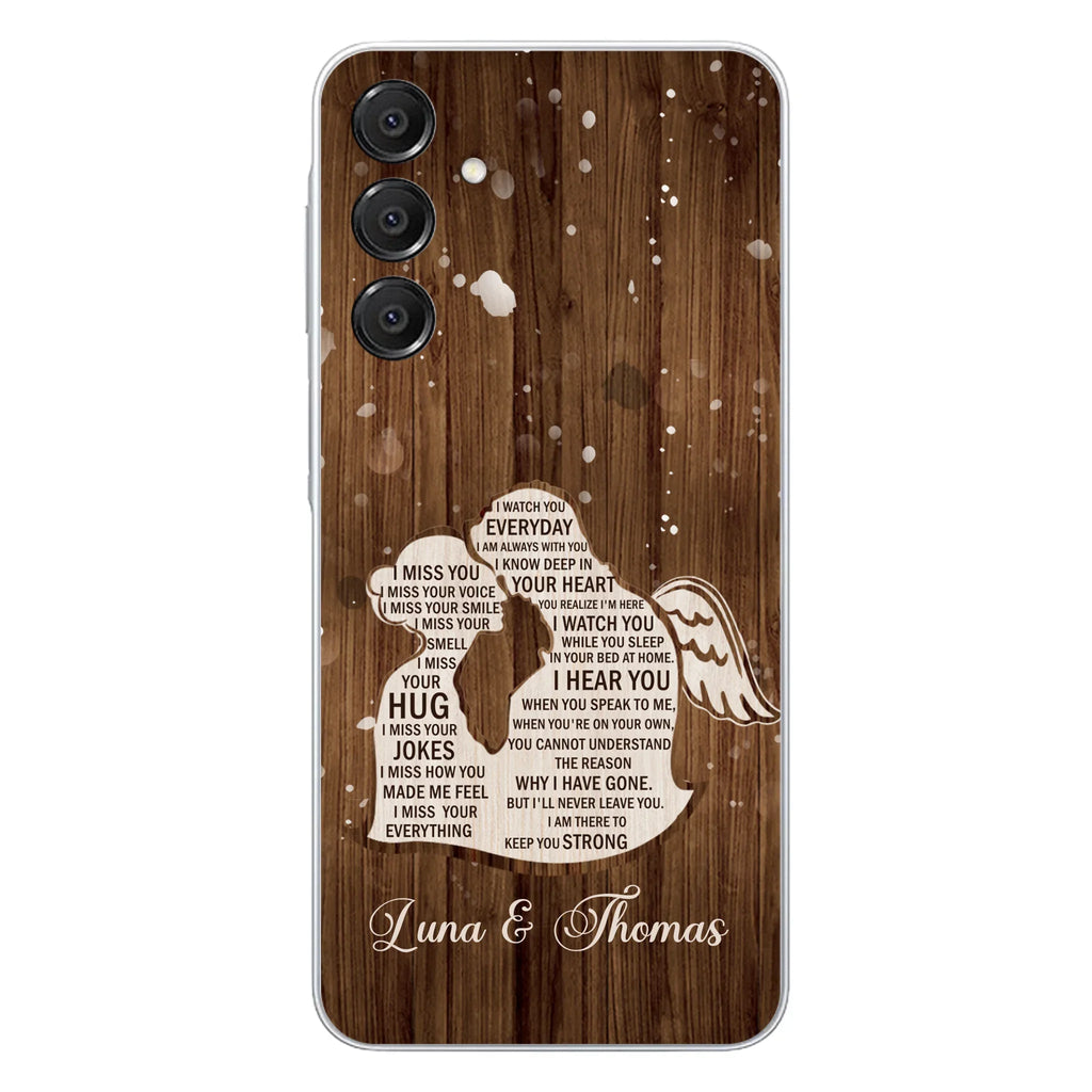 Custom Personalized I Miss Your Voice Memorial Phone Case - Memorial Gift Idea For Couple - Case For iPhone And Samsung
