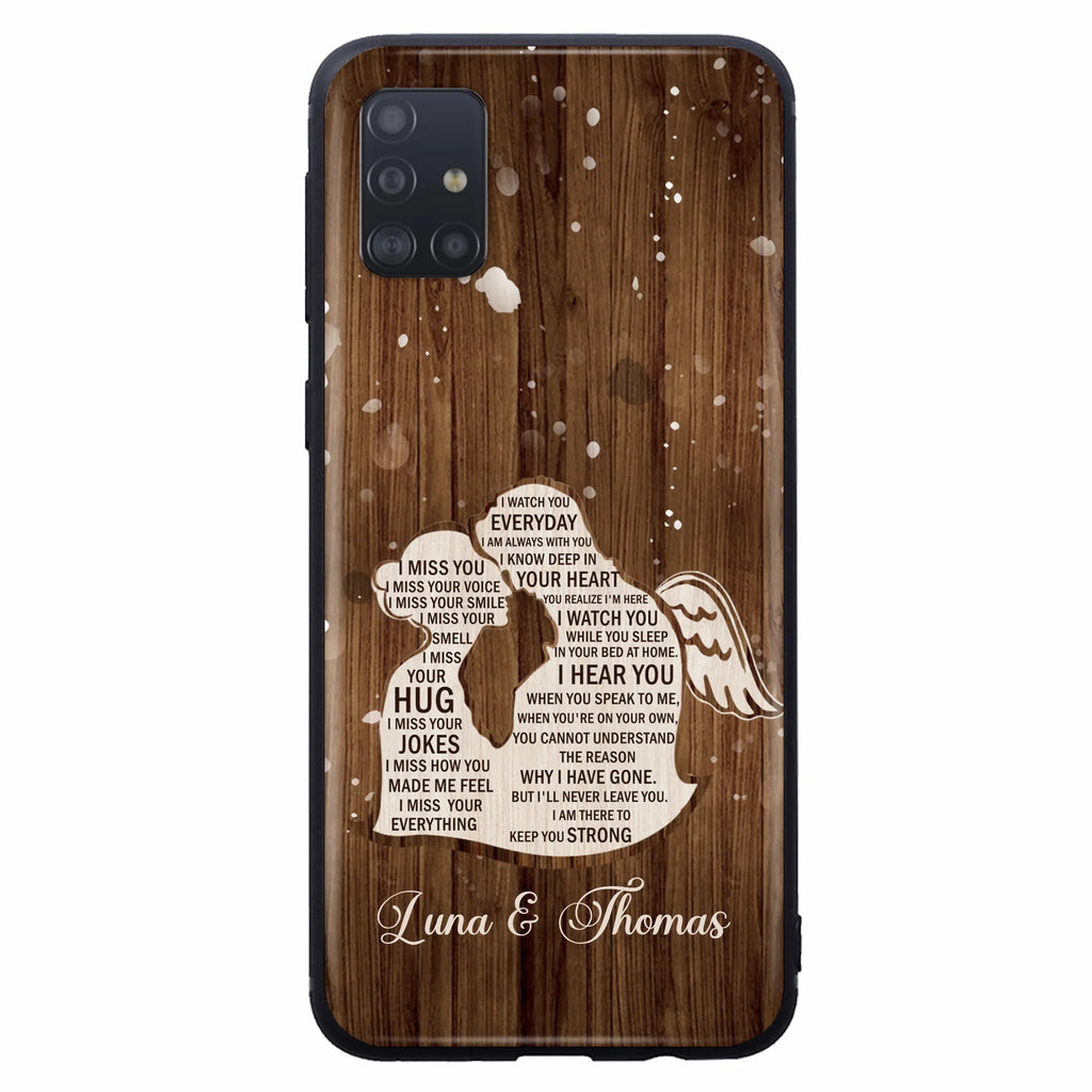 Custom Personalized I Miss Your Voice Memorial Phone Case - Memorial Gift Idea For Couple - Case For iPhone And Samsung
