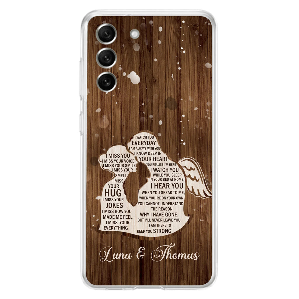 Custom Personalized I Miss Your Voice Memorial Phone Case - Memorial Gift Idea For Couple - Case For iPhone And Samsung