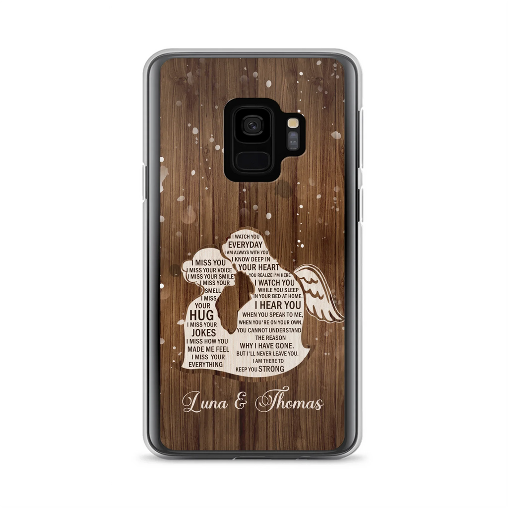 Custom Personalized I Miss Your Voice Memorial Phone Case - Memorial Gift Idea For Couple - Case For iPhone And Samsung