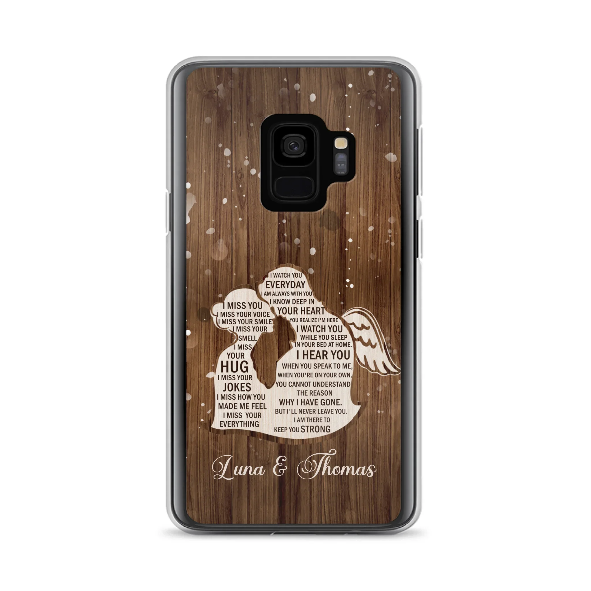 Custom Personalized I Miss Your Voice Memorial Phone Case - Memorial Gift Idea For Couple - Case For iPhone And Samsung