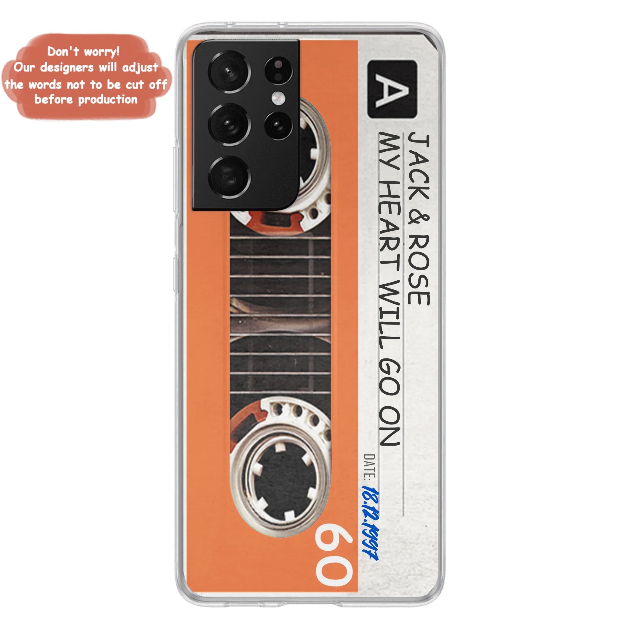Custom Personalized Love Song Phone Case - Best Gift For Couple - Case For Iphone/Samsung