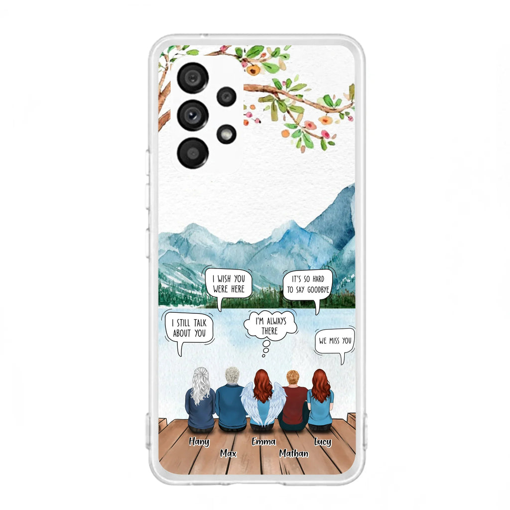 Custom Personalized Memorial Phone Case - Upto 5 People - Best Gift For Family - Case For Iphone & Samsung