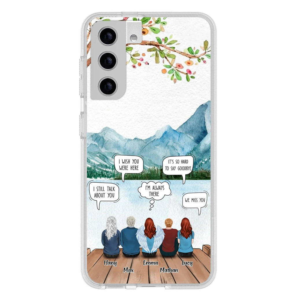 Custom Personalized Memorial Phone Case - Upto 5 People - Best Gift For Family - Case For Iphone & Samsung