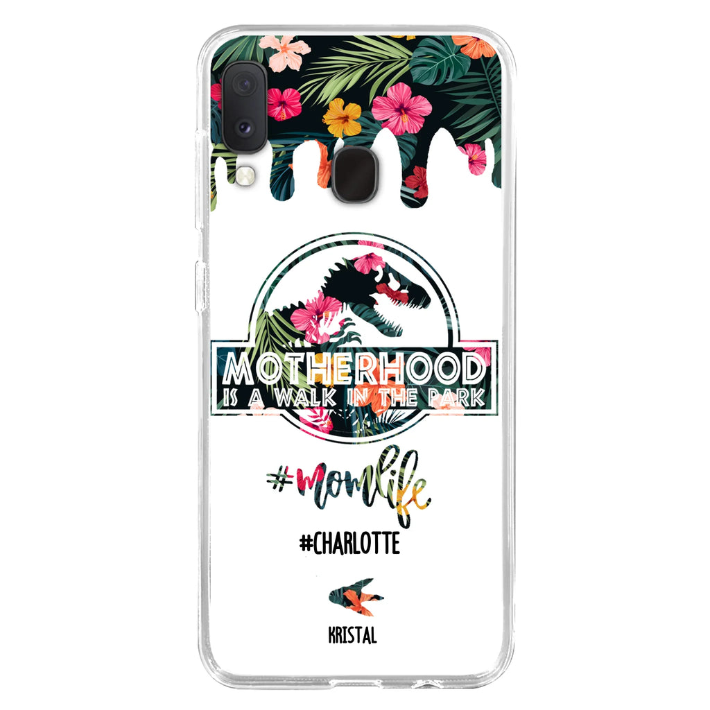 Custom Personalized Mama Dinosaur Phone Case - Best Gift For Mothers - For iPhone And Samsung Phone Case - 2QCGS1