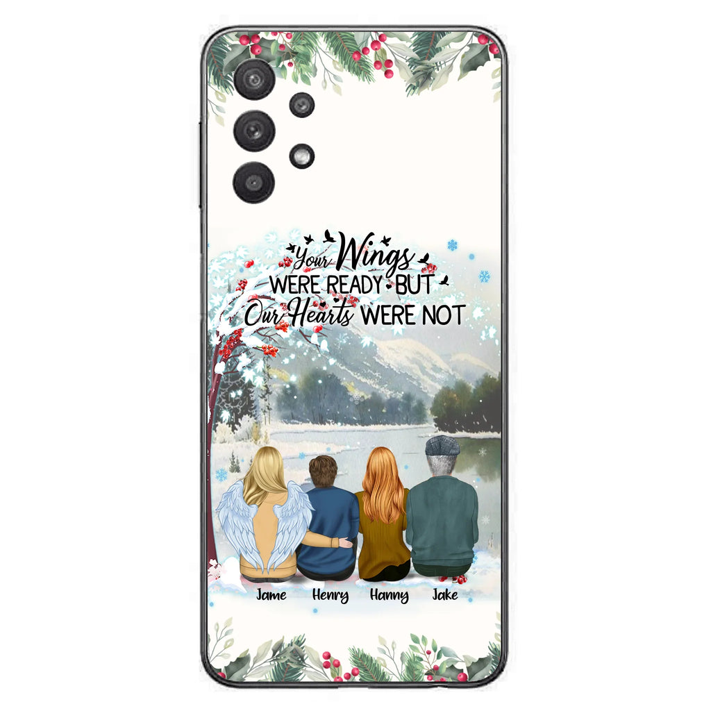 Custom Personalized Family Phone Case - Best Gift For Family - I Know Heaven Is A Beautiful Place Because They Have My Dad - Case For Iphone/Samsung