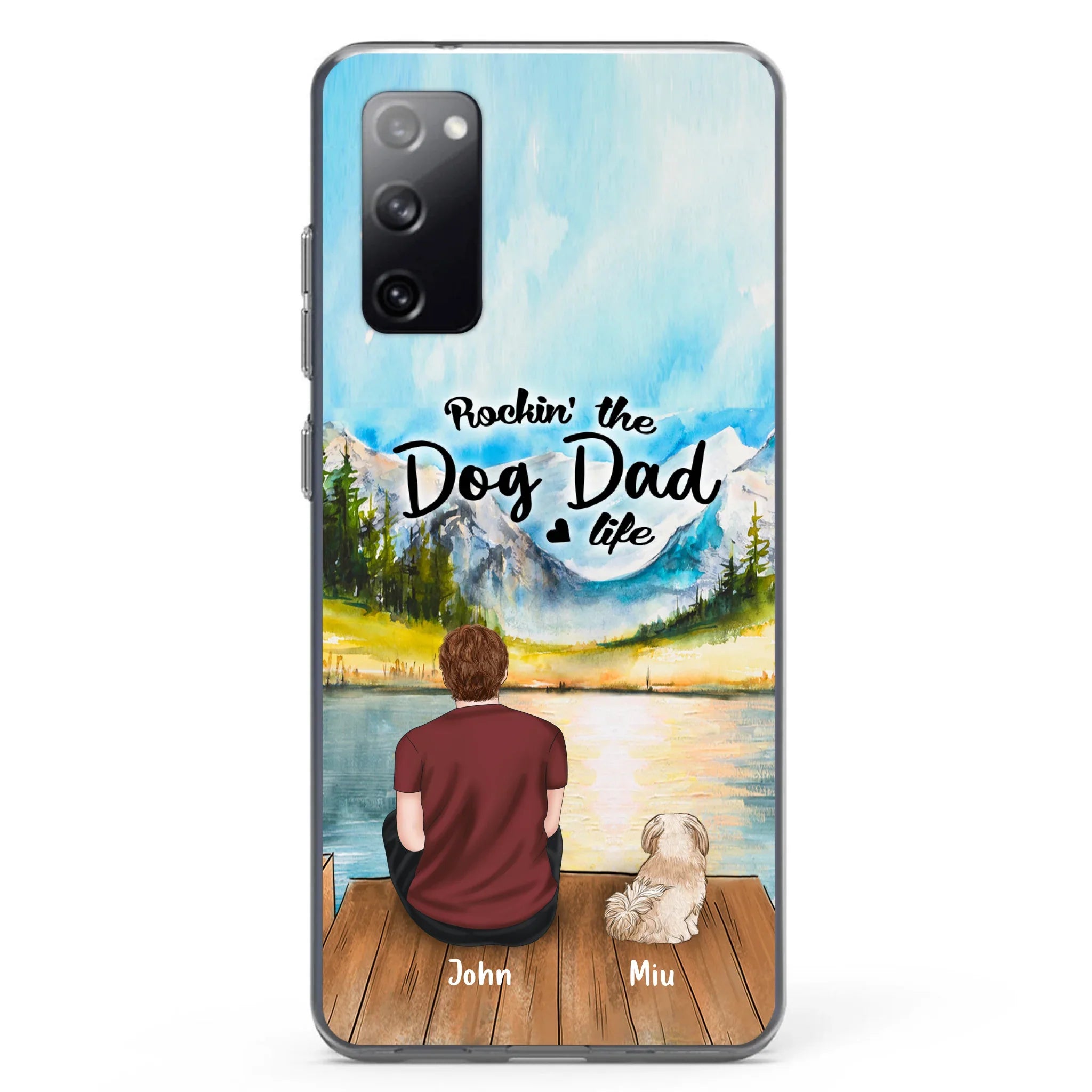 Personalized Pet Mom/Dad Case Phone Case - iPhone and Samsung Case