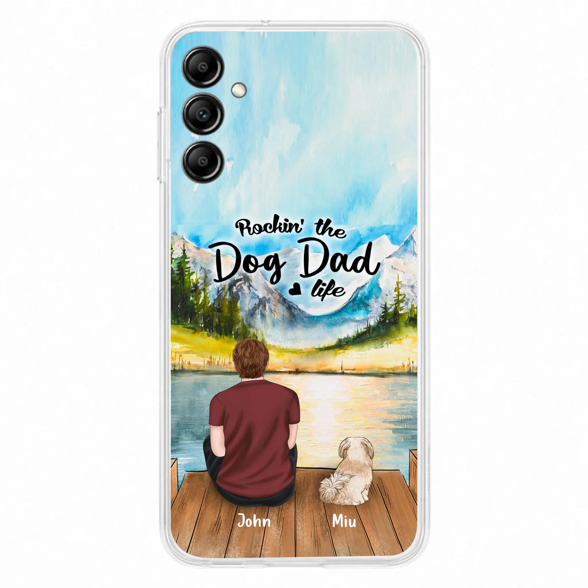 Personalized Pet Mom/Dad Case Phone Case - iPhone and Samsung Case