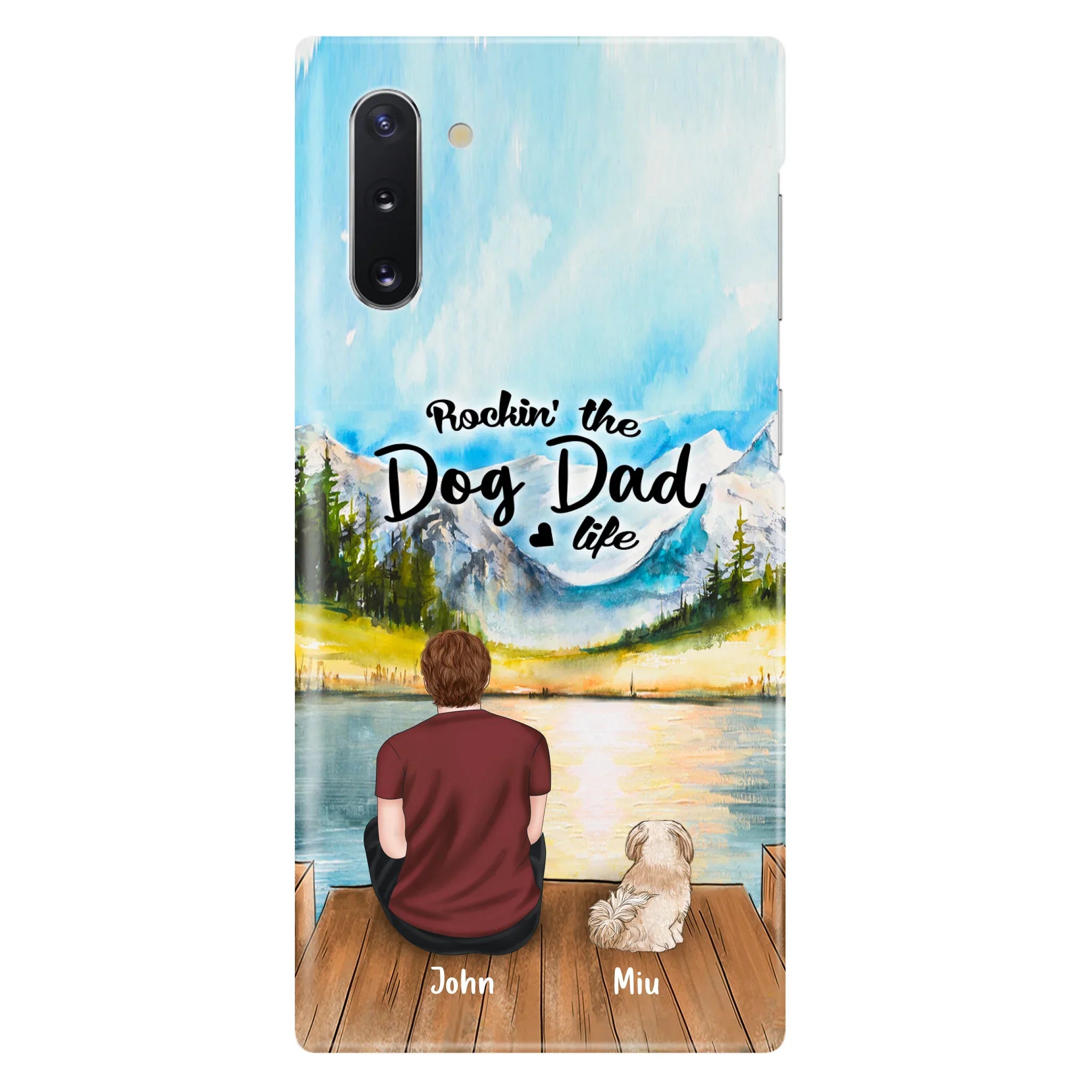 Personalized Pet Mom/Dad Case Phone Case - iPhone and Samsung Case