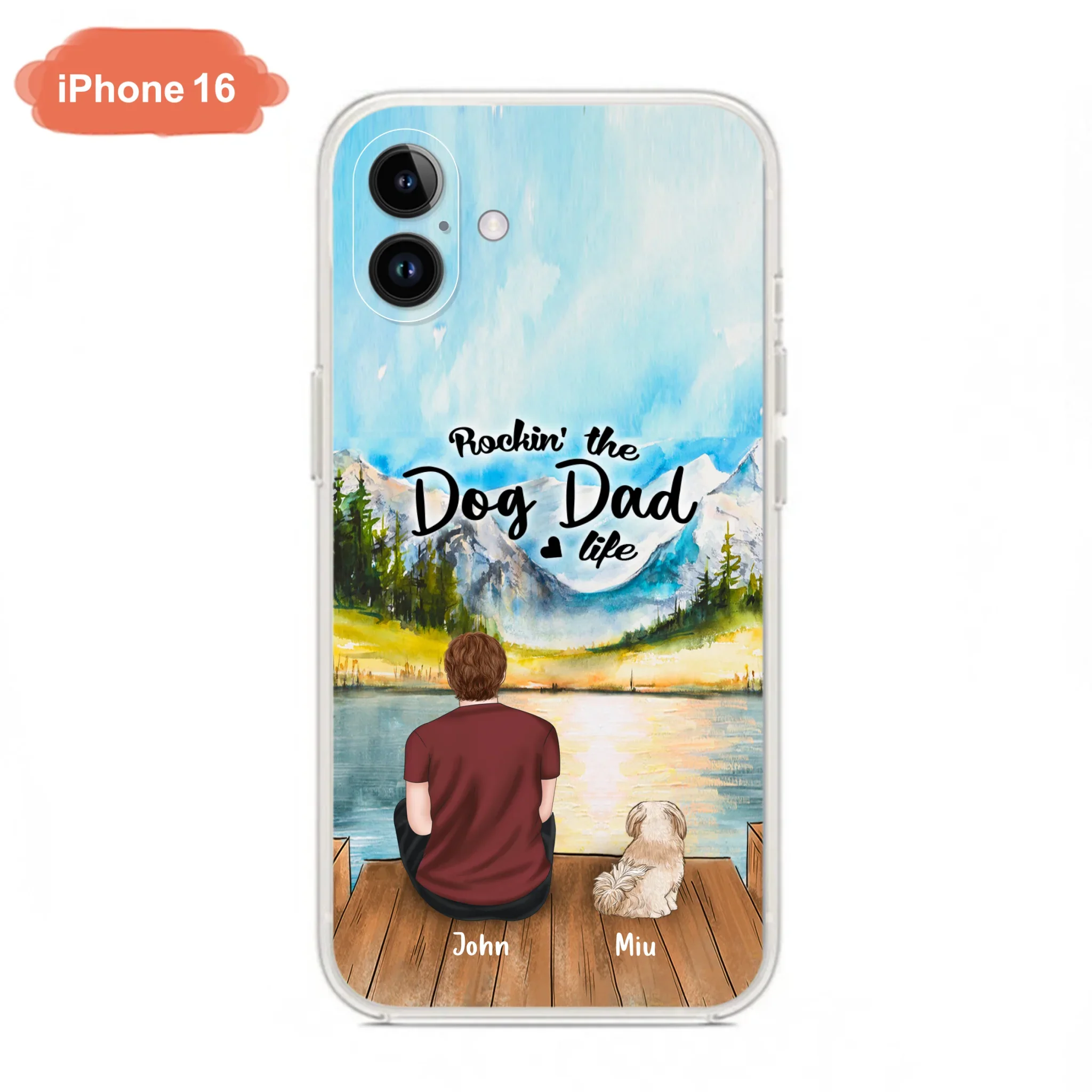 Personalized Pet Mom/Dad Case Phone Case - iPhone and Samsung Case