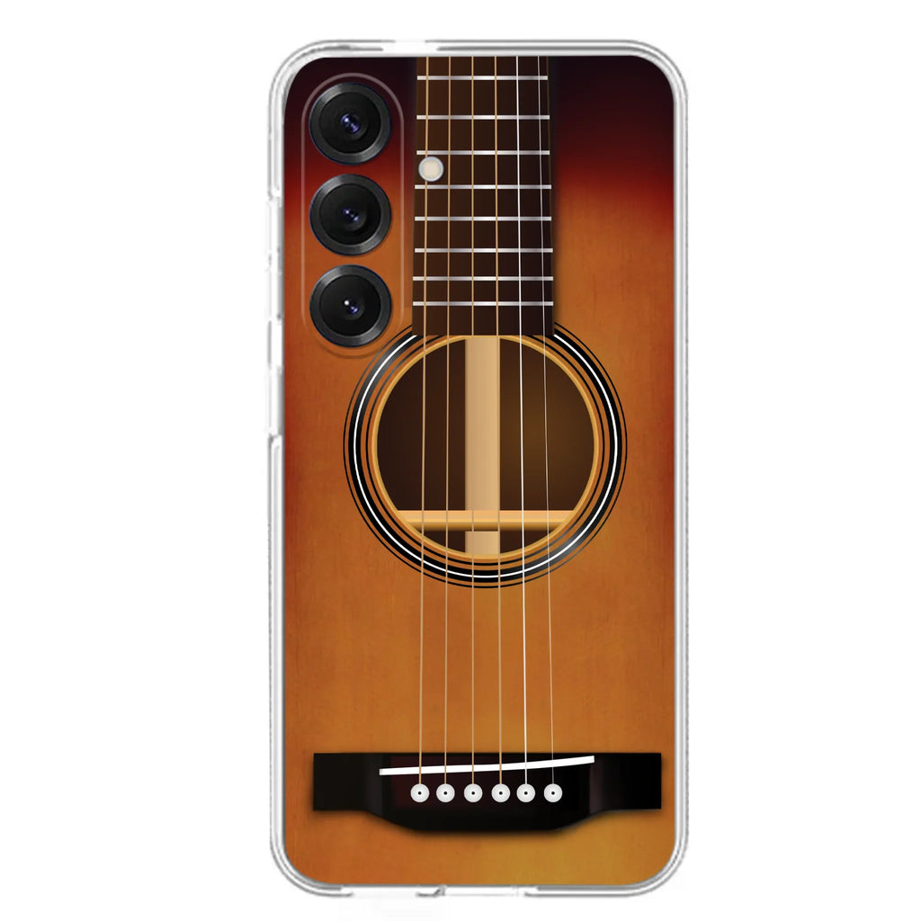 Custom Personalized Acoustic/Electric Guitar Phone Case - Best Gift For Guitarist - Case For iPhone And Samsung