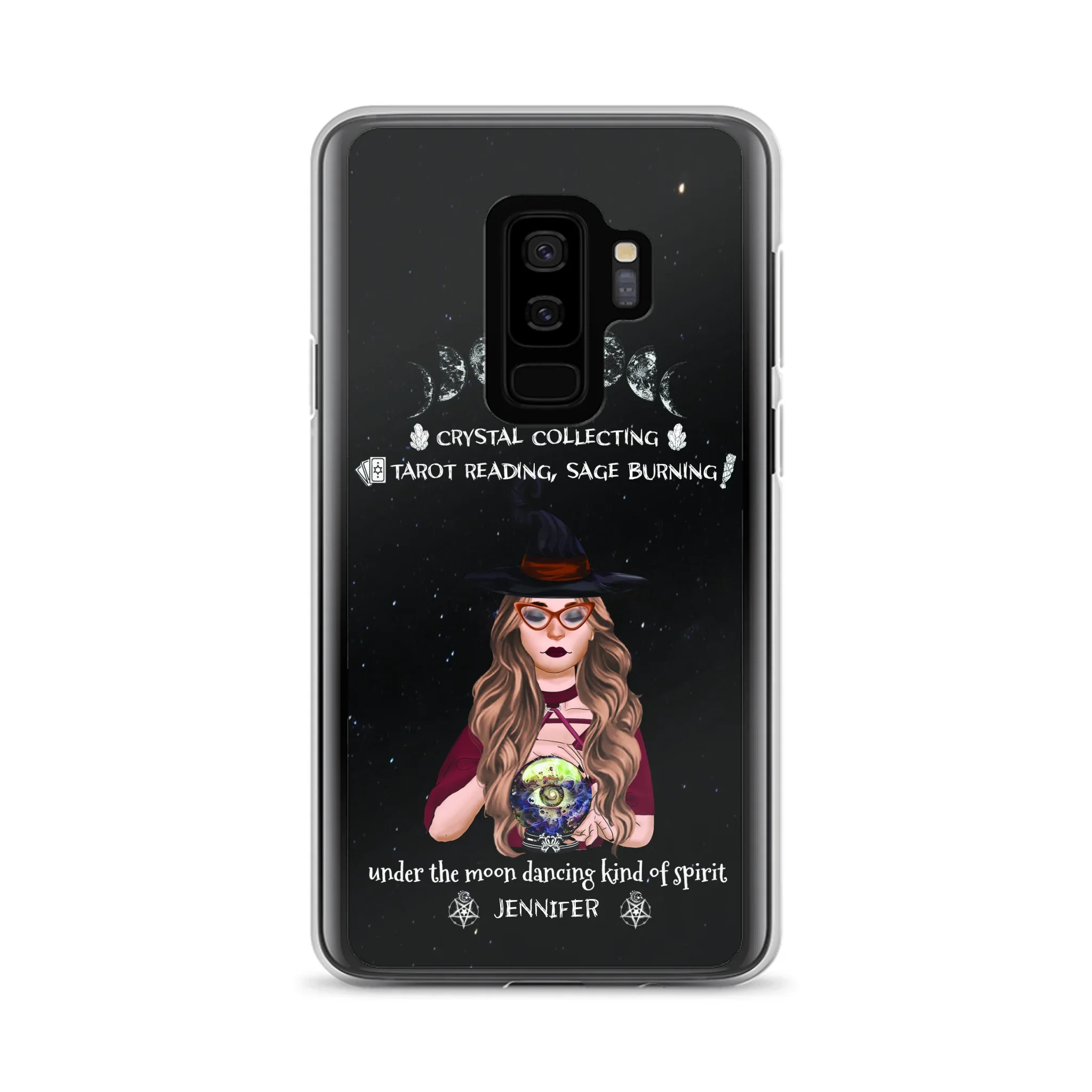 Custom Personalized Witch Phone Case - Case For Iphone/Samsung - Best Halloween Gift For Girl - 9CSL6M