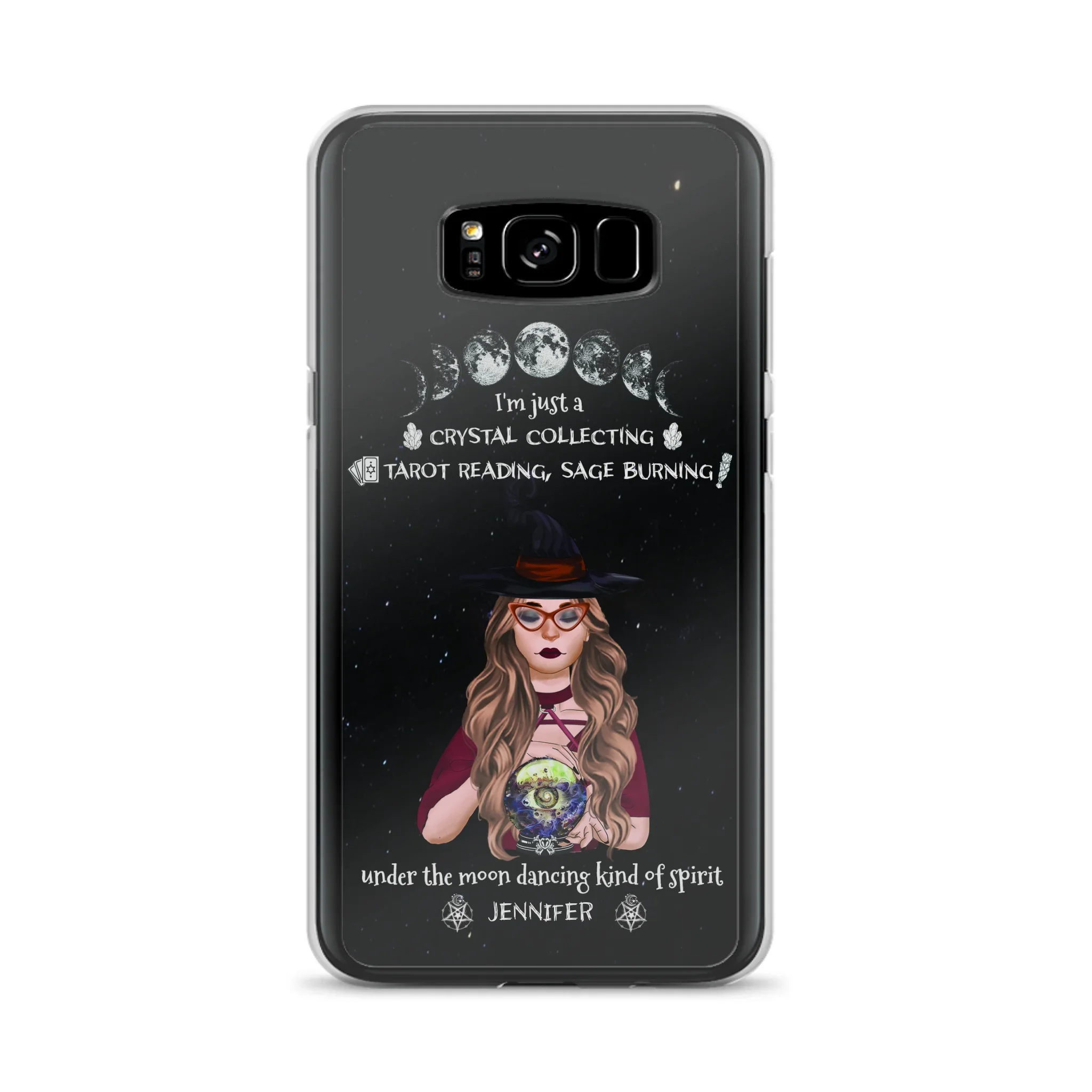 Custom Personalized Witch Phone Case - Case For Iphone/Samsung - Best Halloween Gift For Girl - 9CSL6M