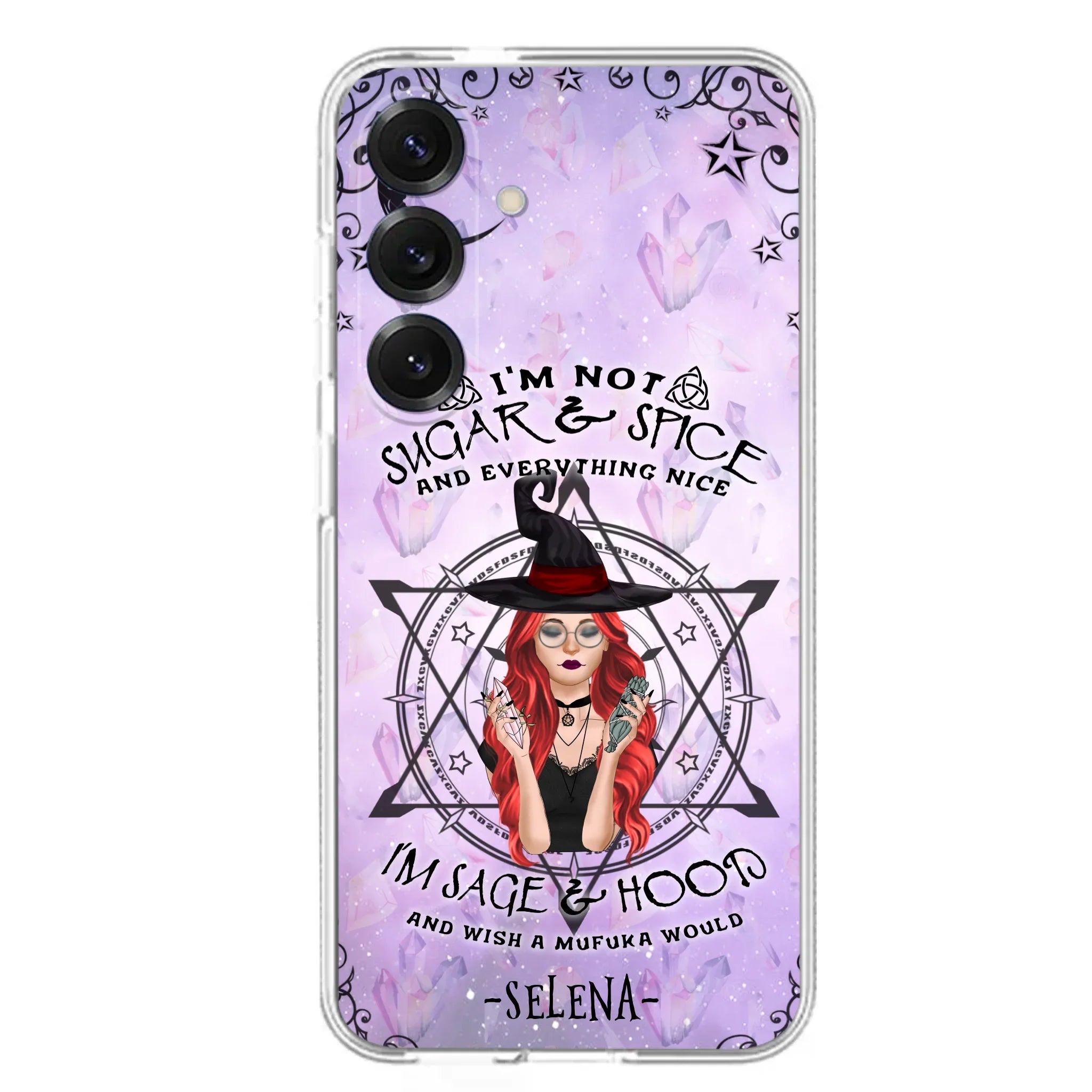 Custom Personalized Witch Phone Case - Best Halloween Gift - Case For iPhone And Samsung - 
 DFESX1
