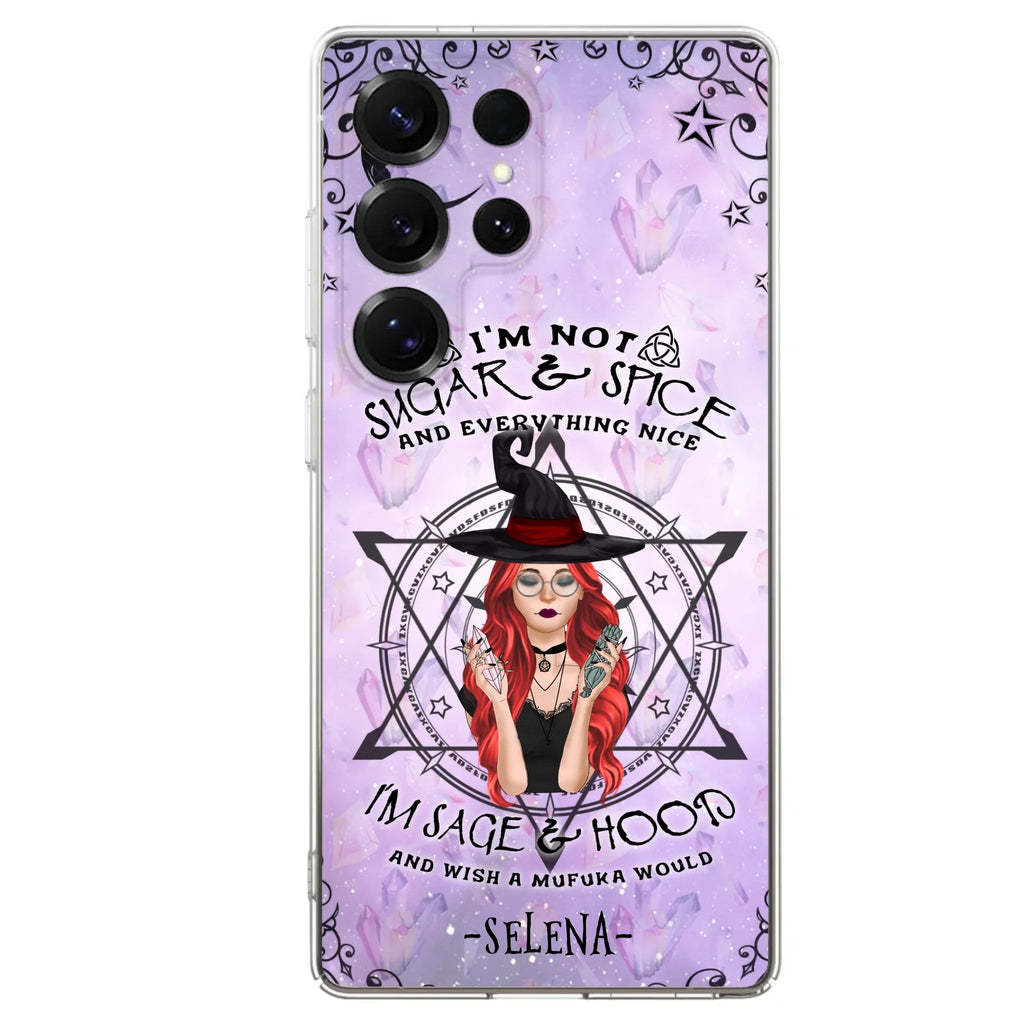 Custom Personalized Witch Phone Case - Best Halloween Gift - Case For iPhone And Samsung - 
 DFESX1