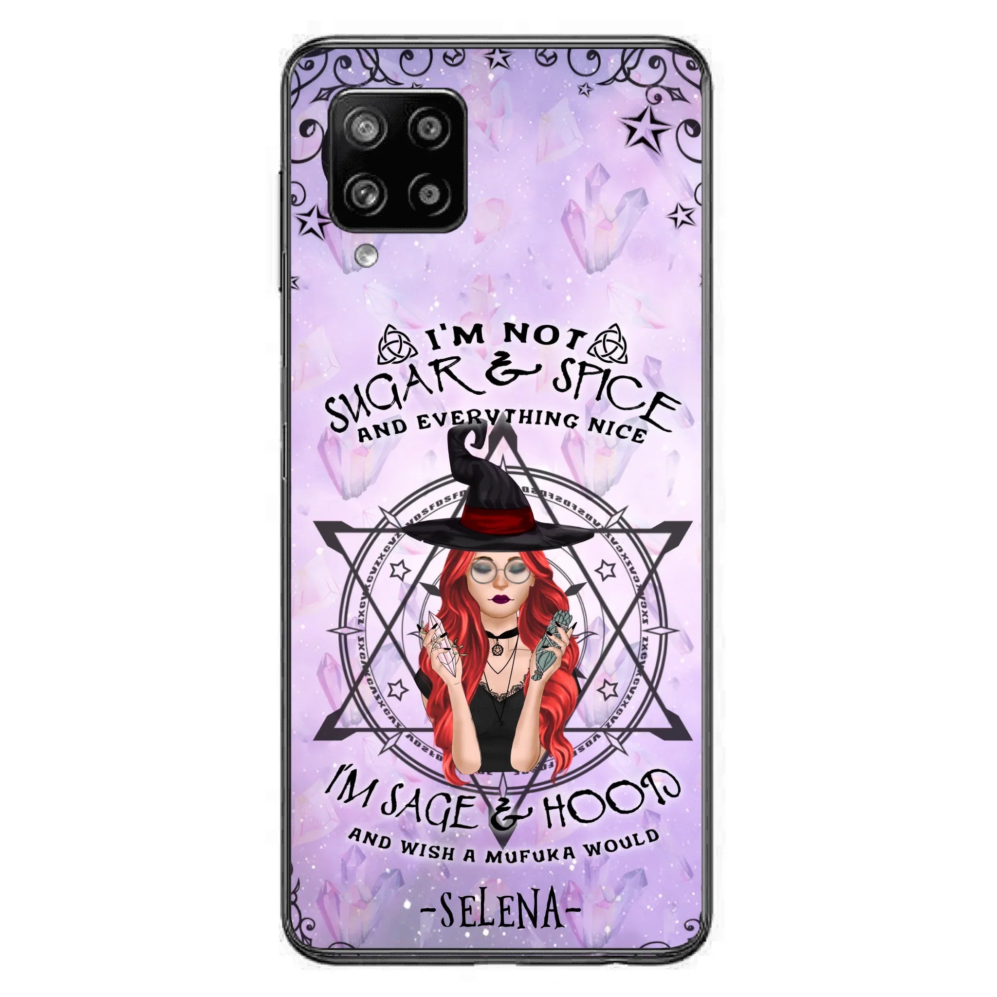 Custom Personalized Witch Phone Case - Best Halloween Gift - Case For iPhone And Samsung - 
 DFESX1