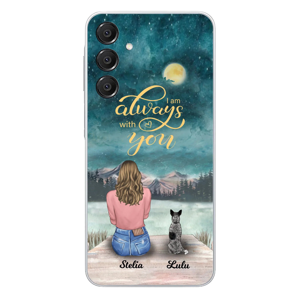 Personalized Phone Case Dog Mom - Gift For Dog Lovers with upto 4 Dogs - Busy Being A Dog Mom