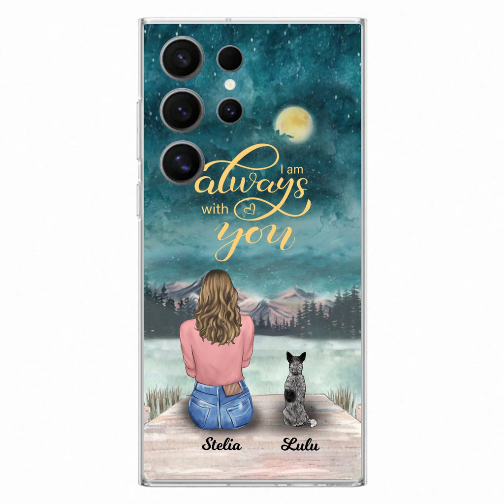 Personalized Phone Case Dog Mom - Gift For Dog Lovers with upto 4 Dogs - Busy Being A Dog Mom
