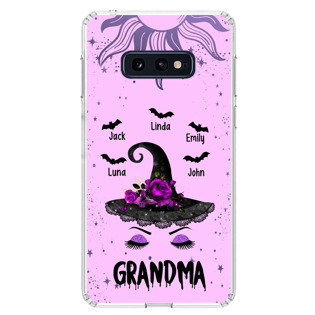 Personalized Grandma Witch Phone Case -
Upto 5 Kid's Name - Best Gift For Grandma- Grandma,Gigi,Nana,Mama,Gigi