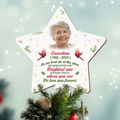 Personalized The Brightest Star Family Loss Tree Topper - Upload Photo - Memorial Gift Idea For Christmas - We Love You Forever