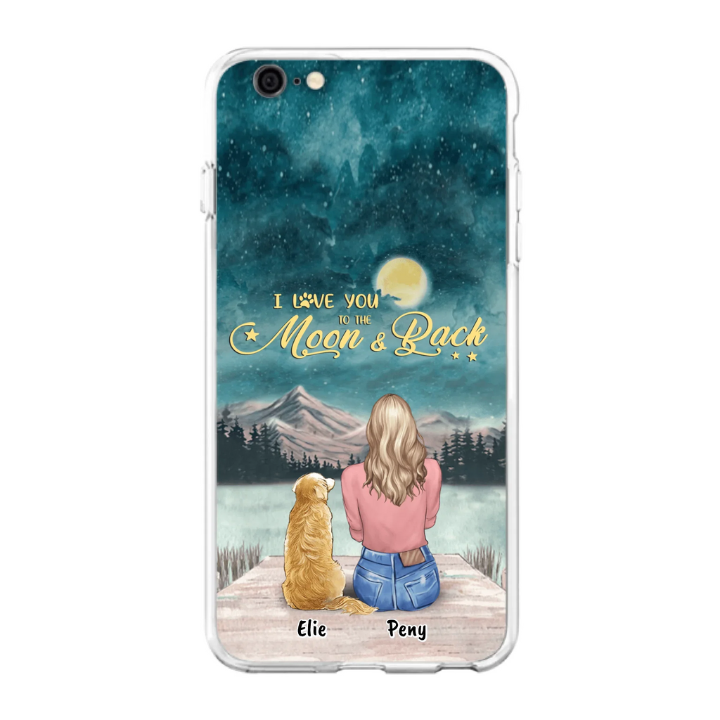 Personalized Pet Mom Phone Case - up to 4 Pets - FD19NO
