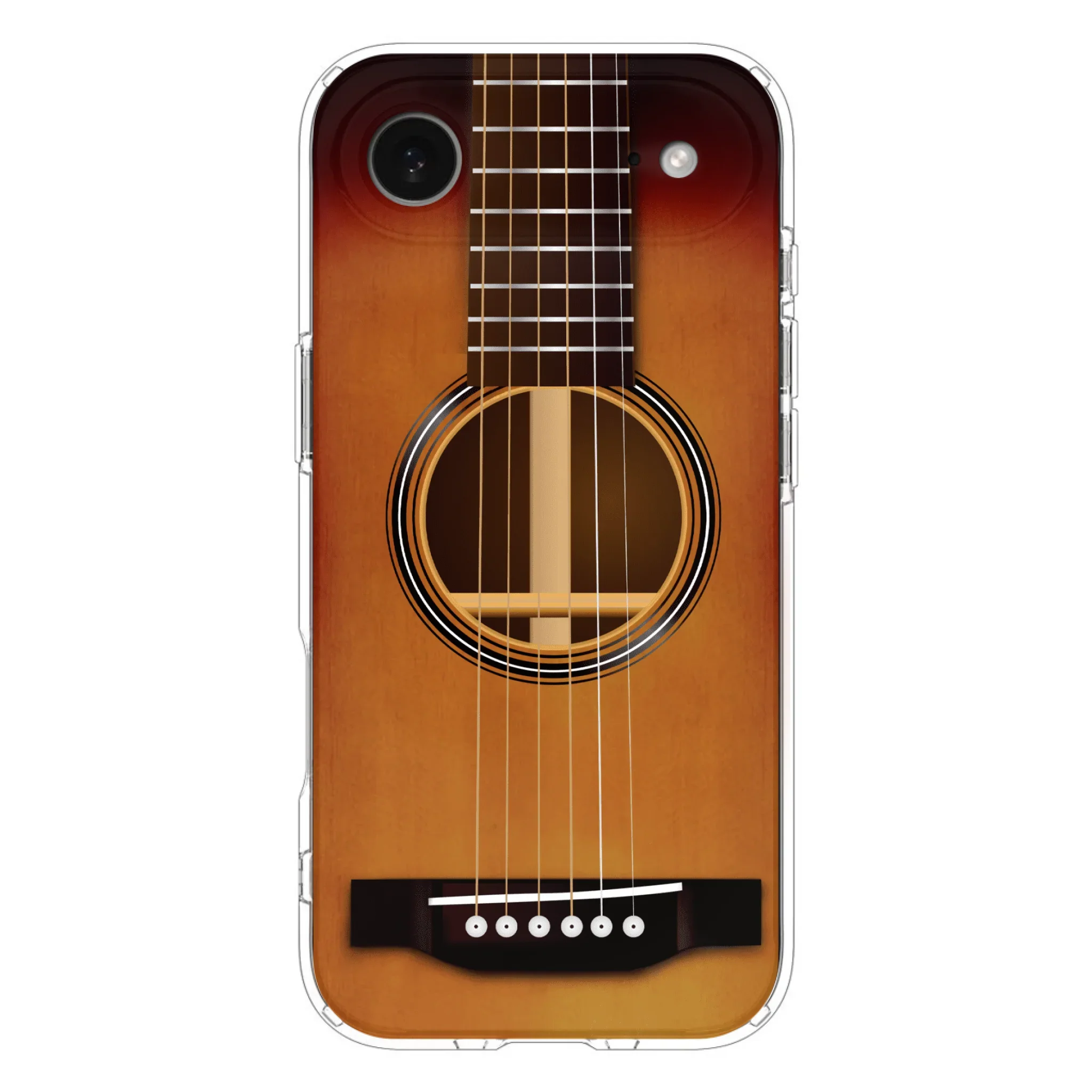 Custom Personalized Acoustic/Electric Guitar Phone Case - Best Gift For Guitarist - Case For iPhone And Samsung