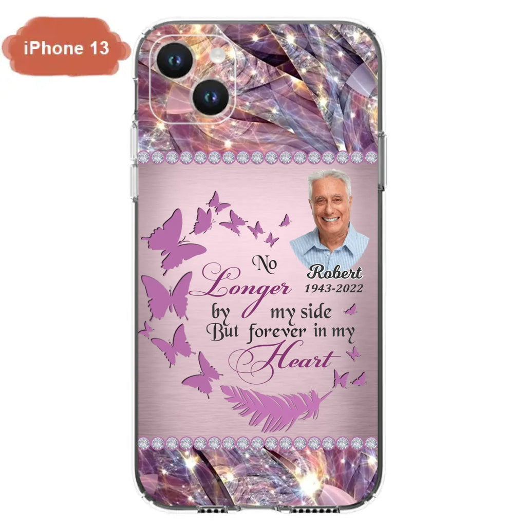 Custom Personalized Memorial Photo iPhone/ Samsung Phone Case - Memorial Gift Idea - No Longer By My Side But Forever In My Heart