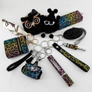 Color Leopard Print