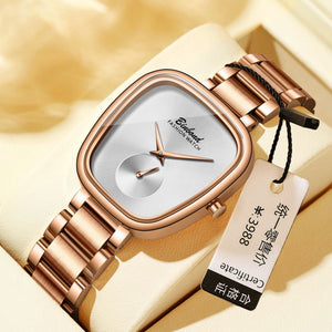 Rose Gold White Dial