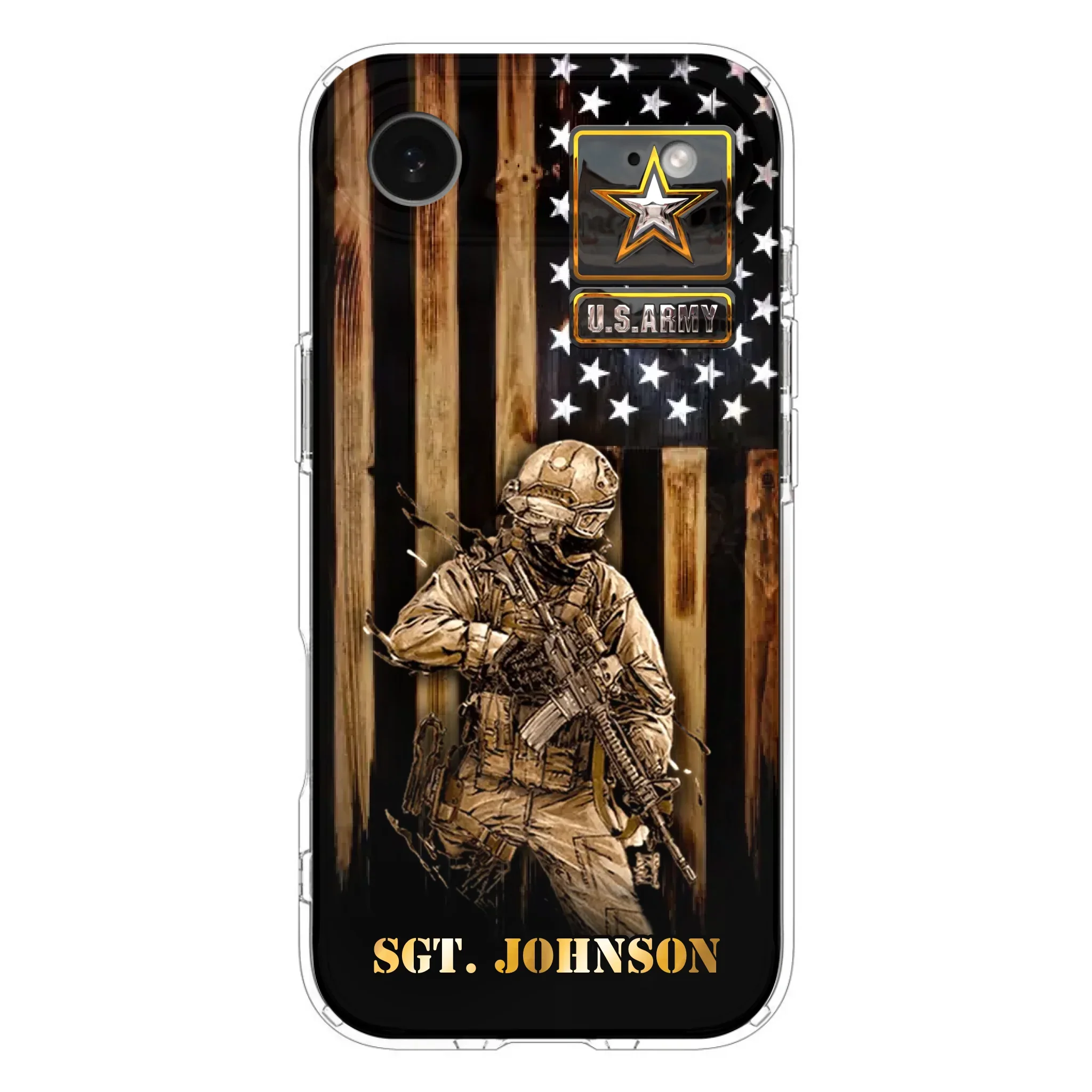 Custom Personalized Veteran Phone Case - Gift Idea For Veteran/ Soldier - Case For iPhone And Samsung