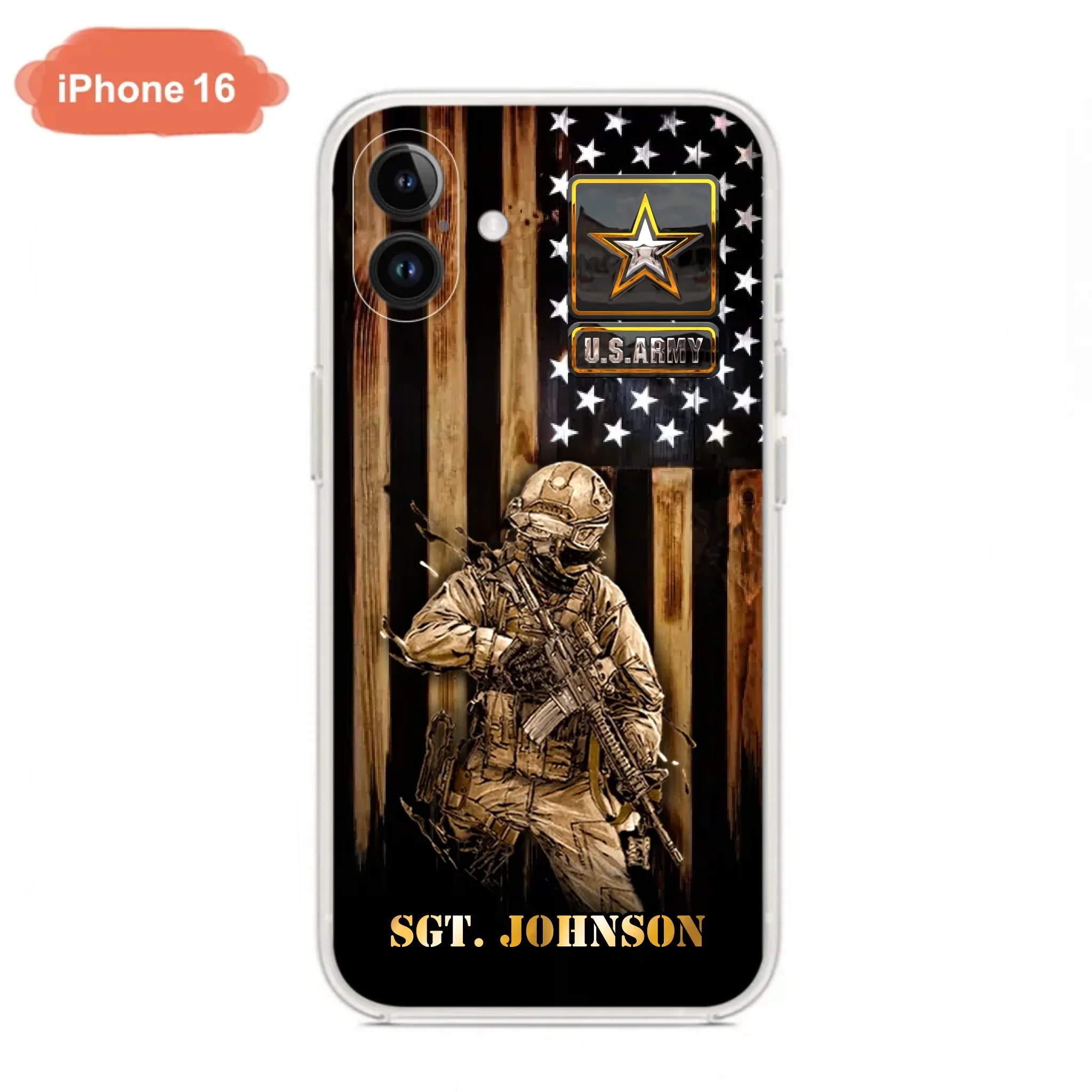 Custom Personalized Veteran Phone Case - Gift Idea For Veteran/ Soldier - Case For iPhone And Samsung