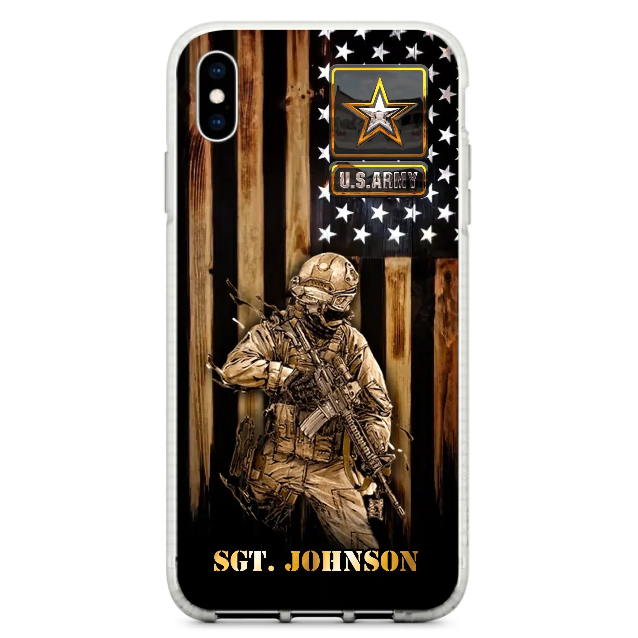 Custom Personalized Veteran Phone Case - Gift Idea For Veteran/ Soldier - Case For iPhone And Samsung
