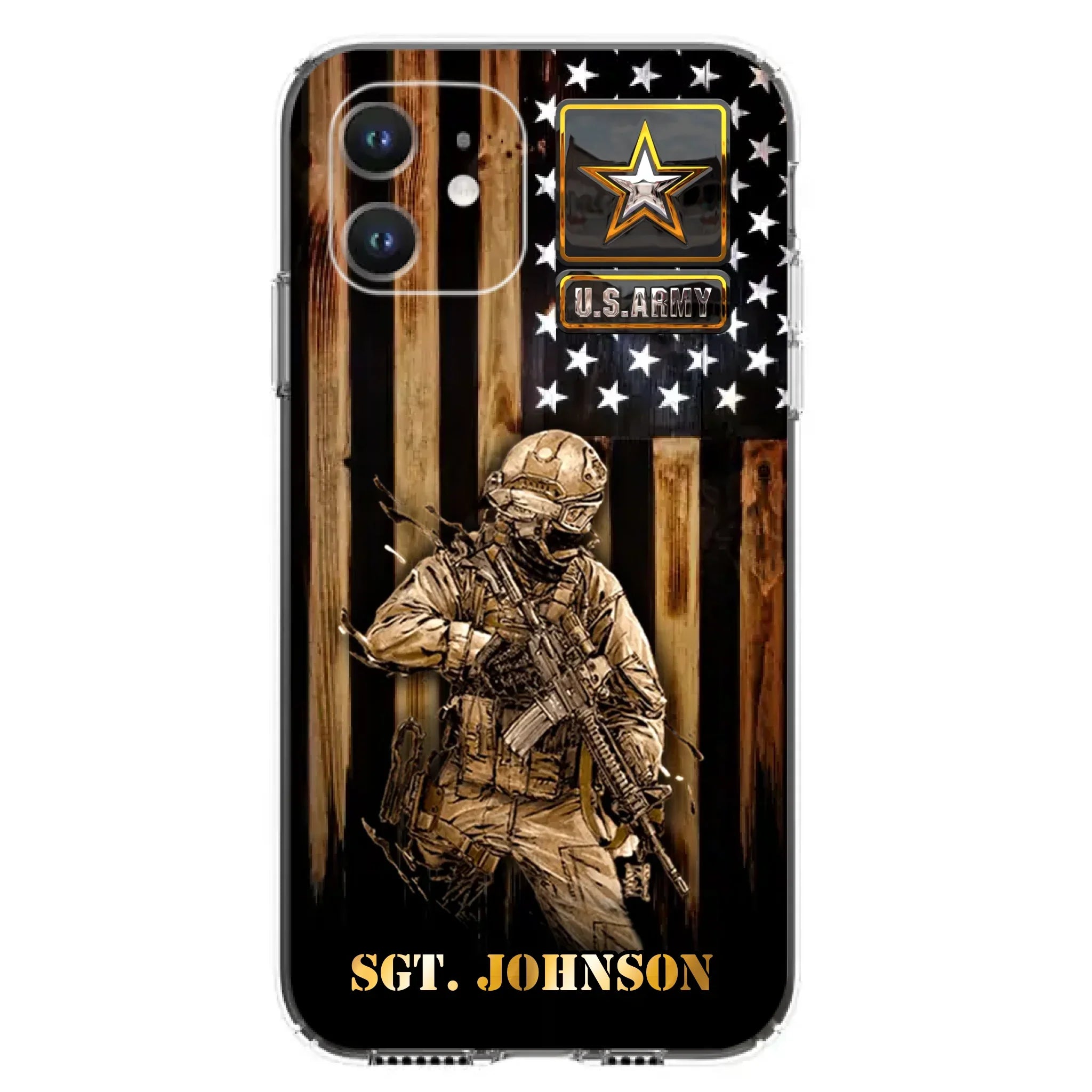 Custom Personalized Veteran Phone Case - Gift Idea For Veteran/ Soldier - Case For iPhone And Samsung