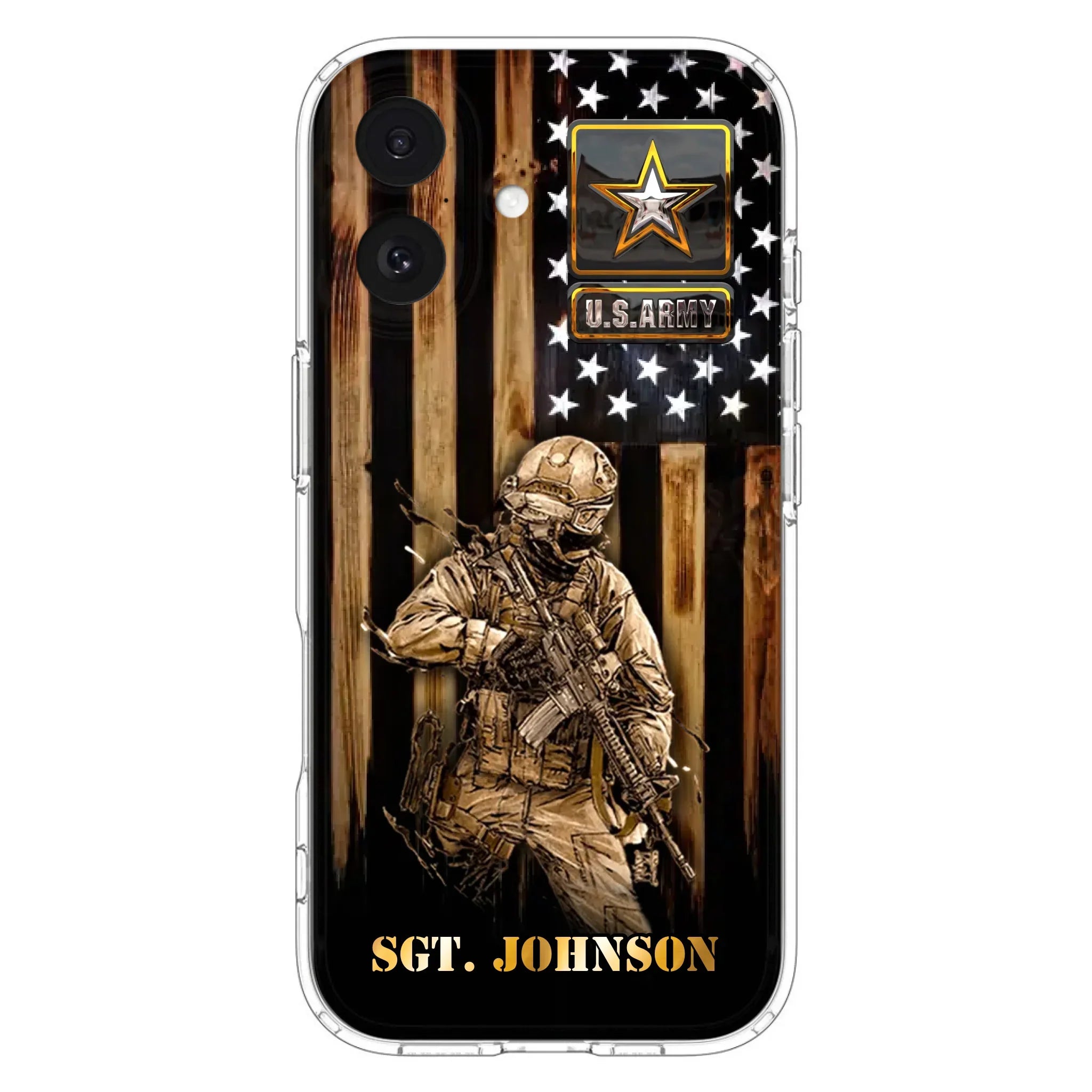 Custom Personalized Veteran Phone Case - Gift Idea For Veteran/ Soldier - Case For iPhone And Samsung