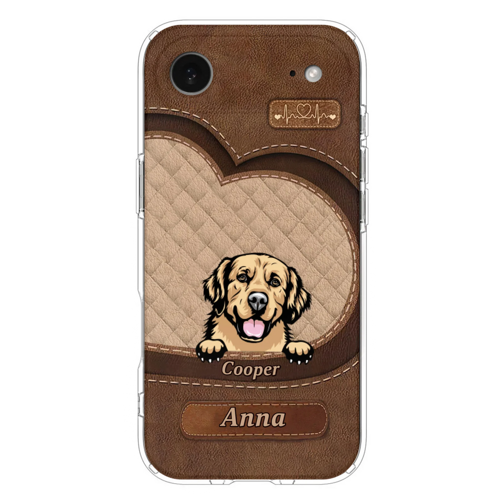 Custom Personalized Dog Phone Case - Gift Idea For Dog Lovers - Case For iPhone And Samsung