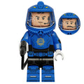 Blue Hazmat Guy Horror Minifigure