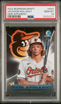 Graded 2022 Topps Bowman Draft Jackson Holliday #HA1 Heir Apparent Rookie RC Baseball Card PSA 10 Gem Mint