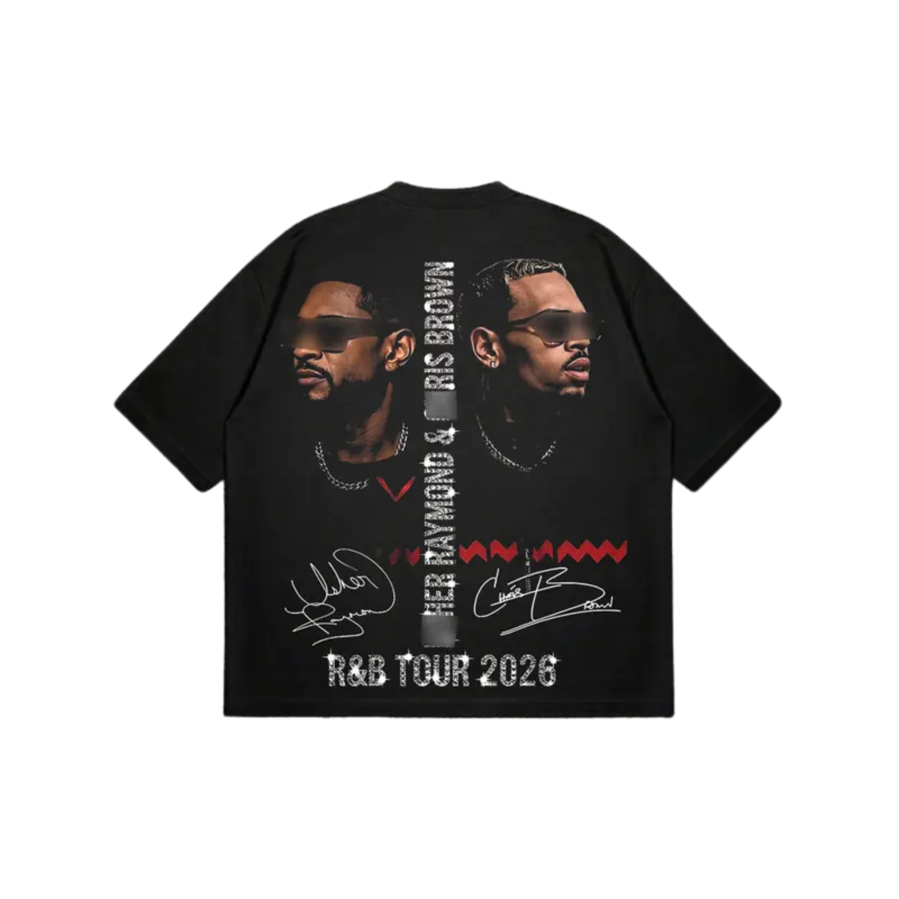 Raymond & Brown Retro Tour Tee – V10 Premium Soul-Jazz Graphic Shirt