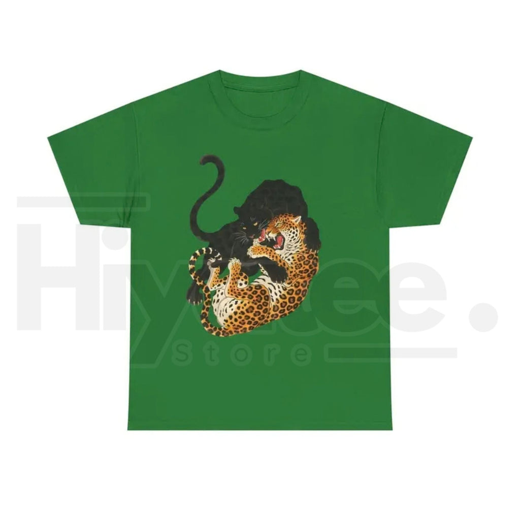 Jungle Fury Graphic Tee – Wild Jungle Aesthetic Unisex Streetwear Shirt